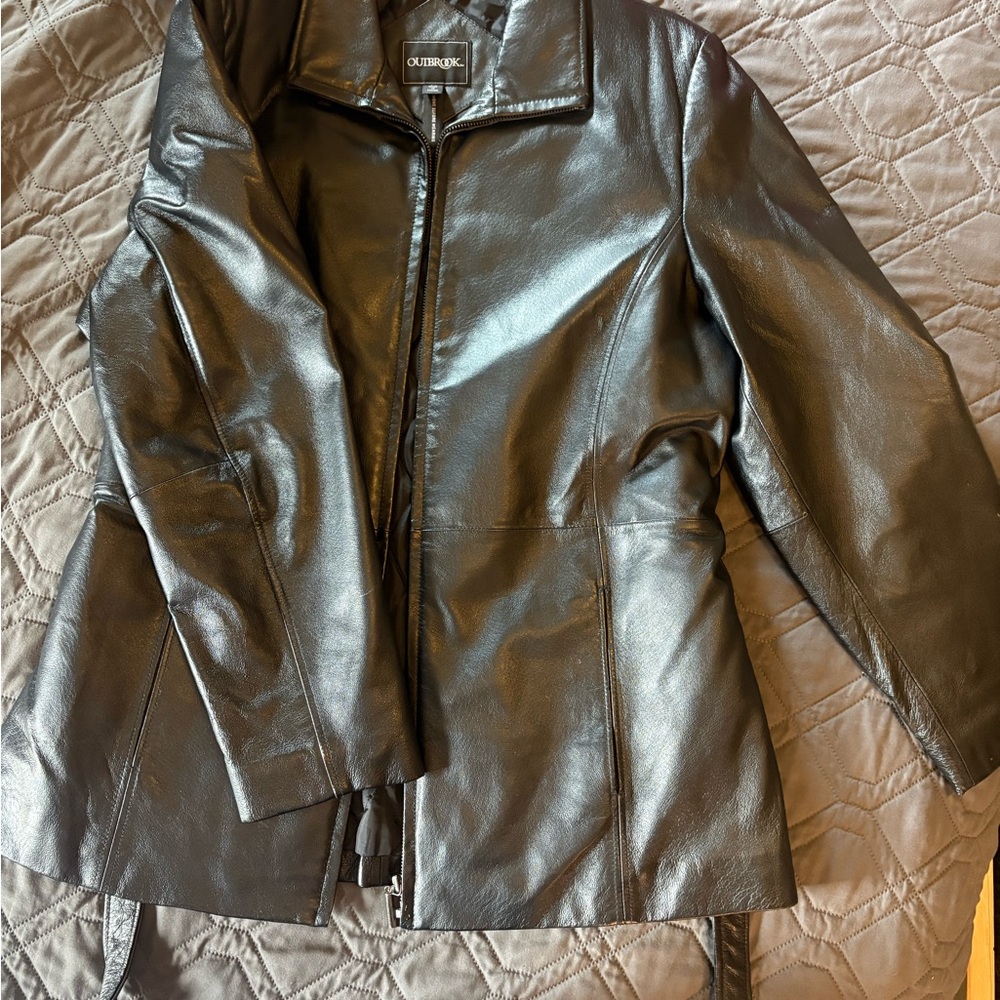 Women's Black Leather Jacket